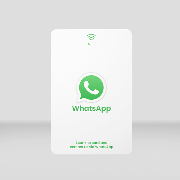 WhatsApp Card